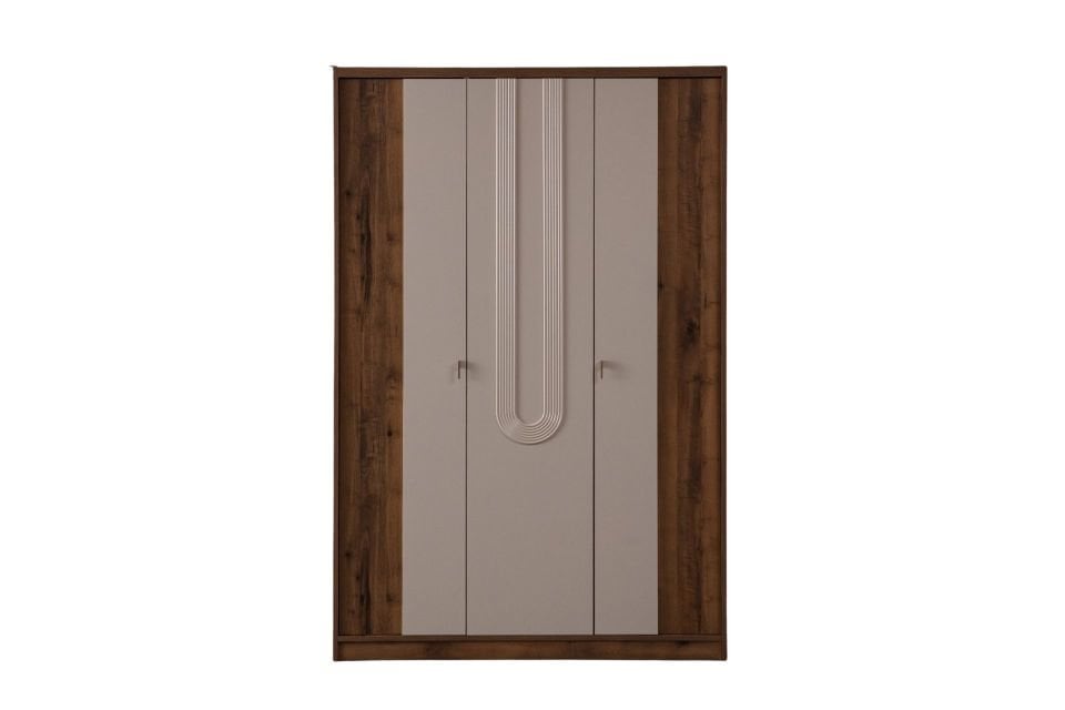 Megan 3 Kapaklı Gardırop