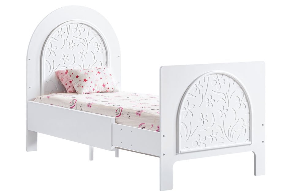 Garden MDF Büyüyen Beşik 90x130 - Beyaz