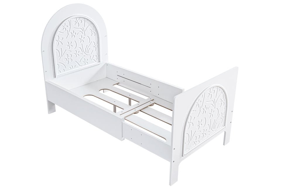 Garden MDF Büyüyen Beşik 90x130 - Beyaz