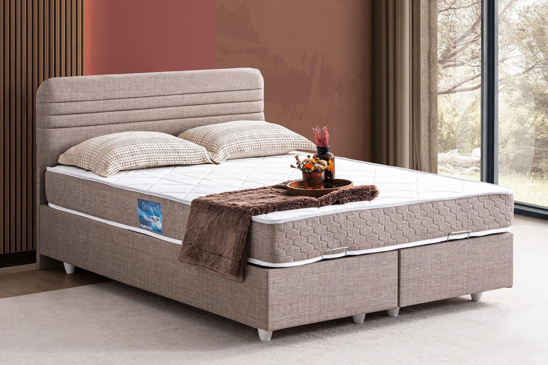 Mila Baza Başlık Orthosoft Yatak Seti