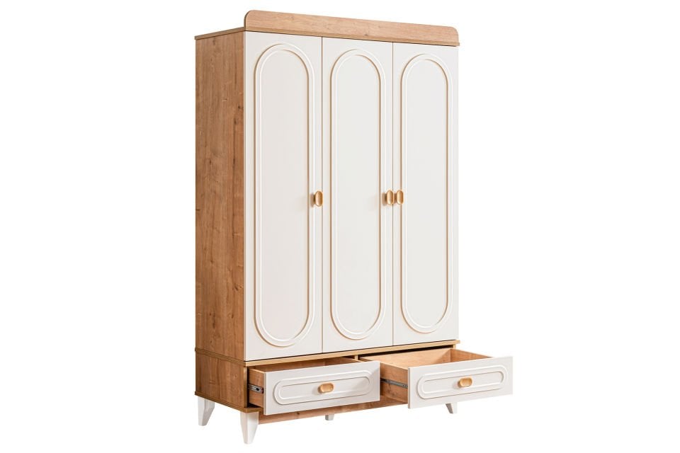 Soft Bebek Odası Takımı, Ceviz - Krem