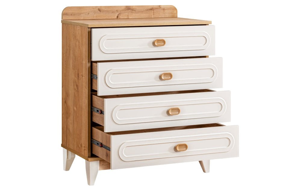 Soft Çocuk Odası Takımı, Ceviz - Krem