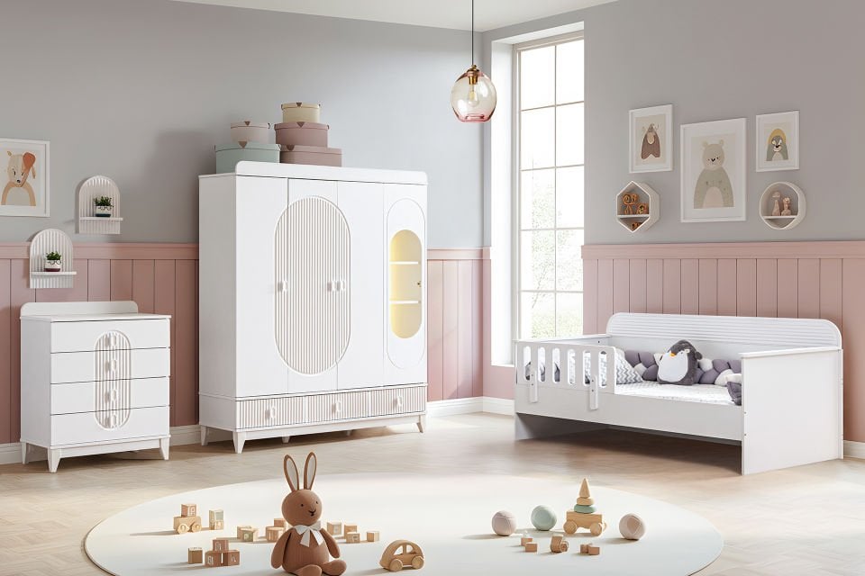 Vizyon Çocuk Odası Takımı - Beyaz