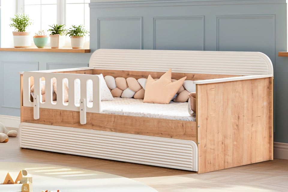 Vizyon Çocuk Odası Takımı, Ceviz - Krem