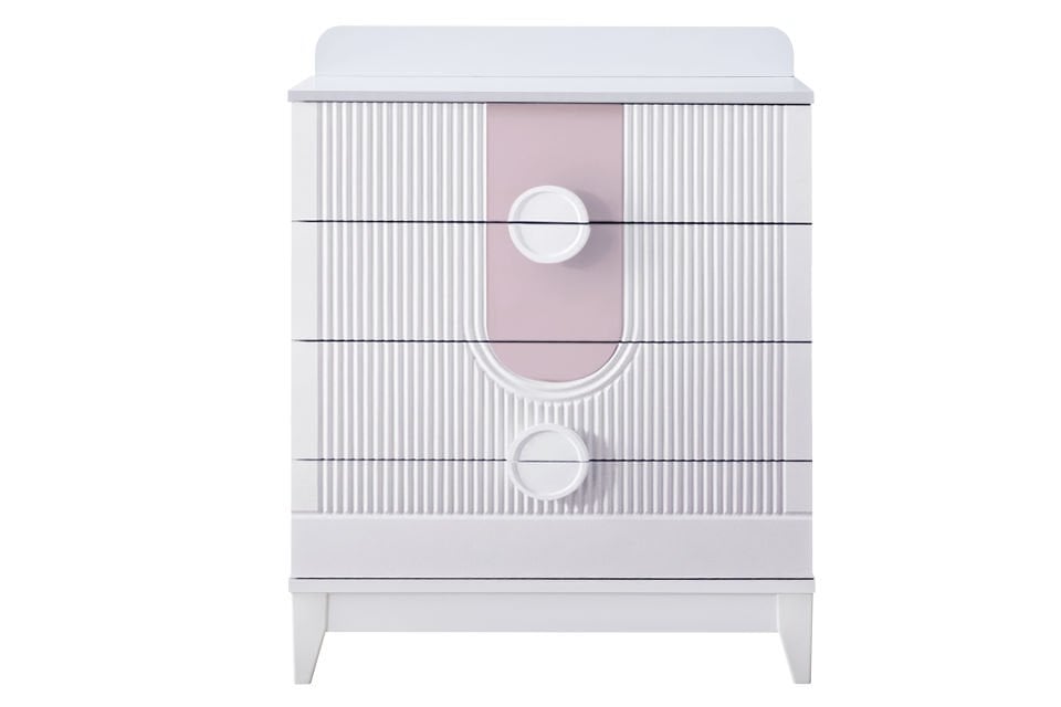 Vira New 4 Çekmeceli Şifonyer - Pembe