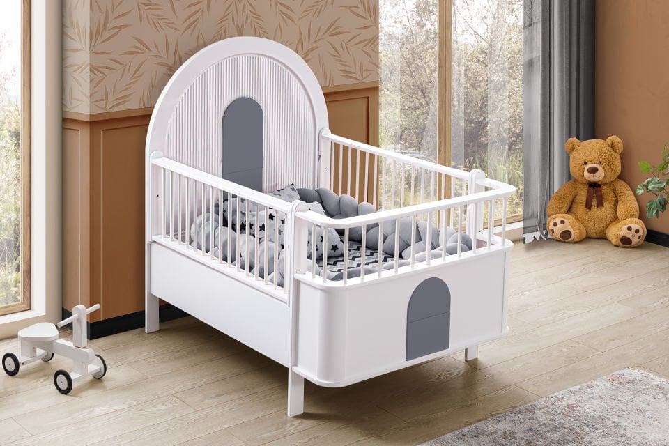 Venüs MDF Büyüyen Beşik - Gri