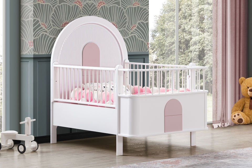 Venüs MDF Büyüyen Beşik - Pembe