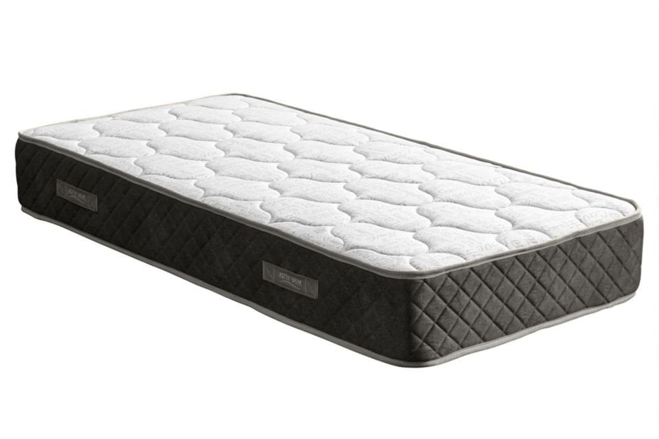 Deluxe Ortopedik Yaylı Yatak Antrasit - 120x200