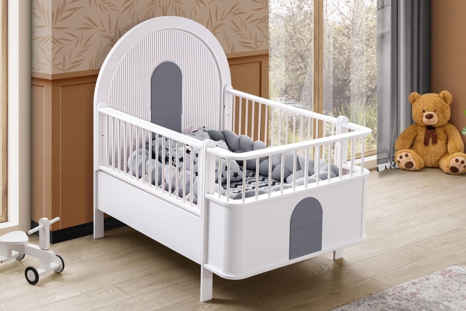 Vira Bebek Odası Takımı - Gri