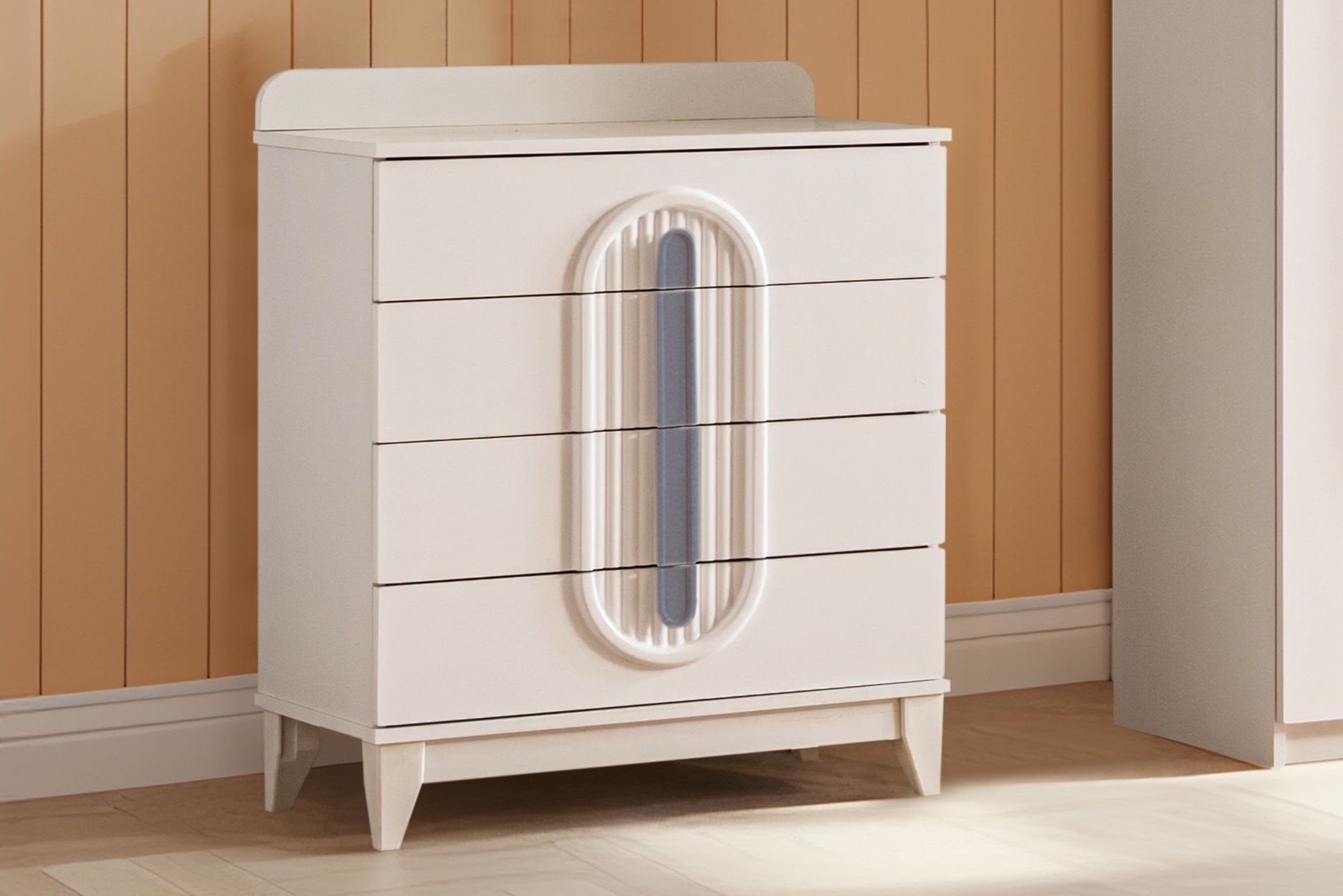 Athena 4 Çekmeceli Şifonyer - Gri