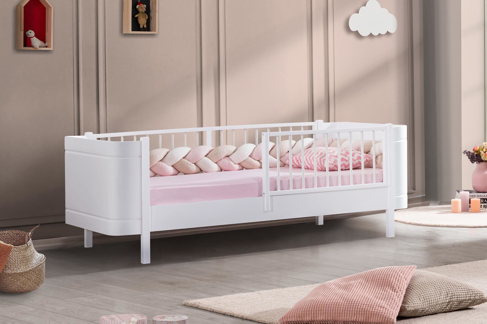 Lidya Montessori Karyola - Beyaz