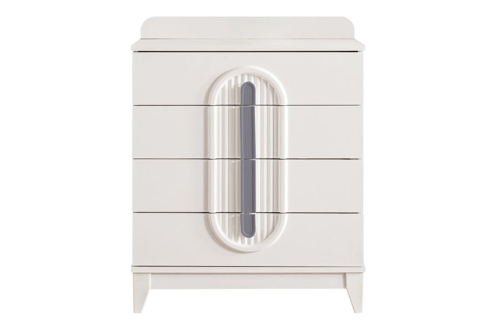 Athena 4 Çekmeceli Şifonyer - Gri