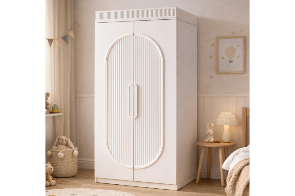 Athena 2 Kapaklı Dolap - Beyaz