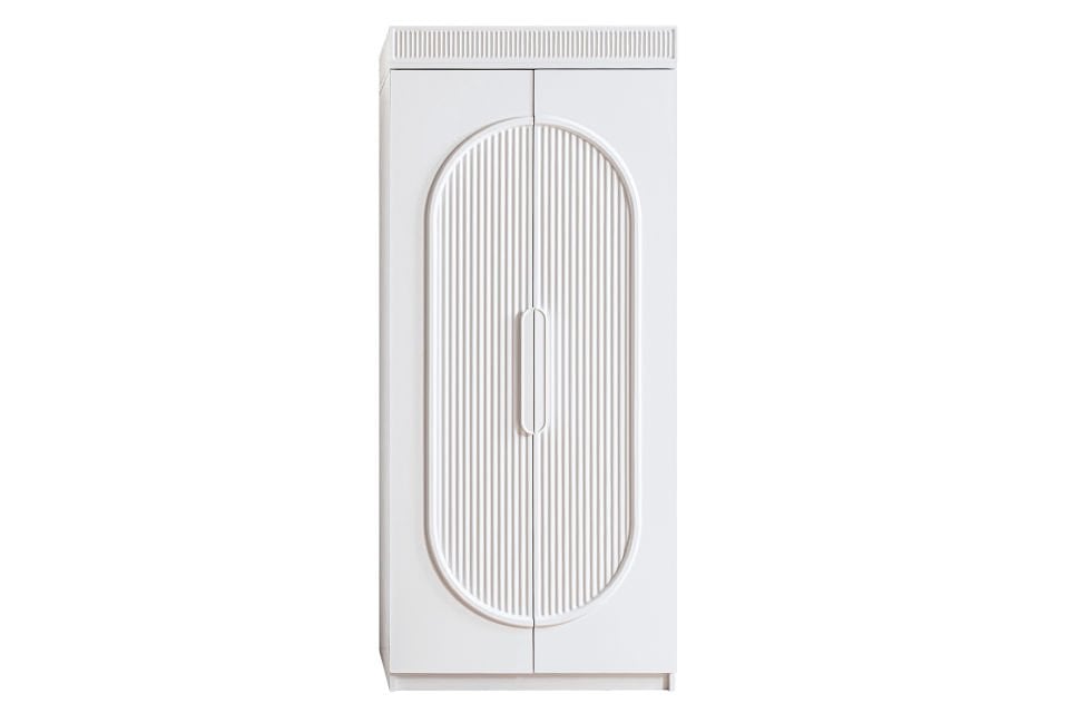 Athena 2 Kapaklı Dolap - Beyaz