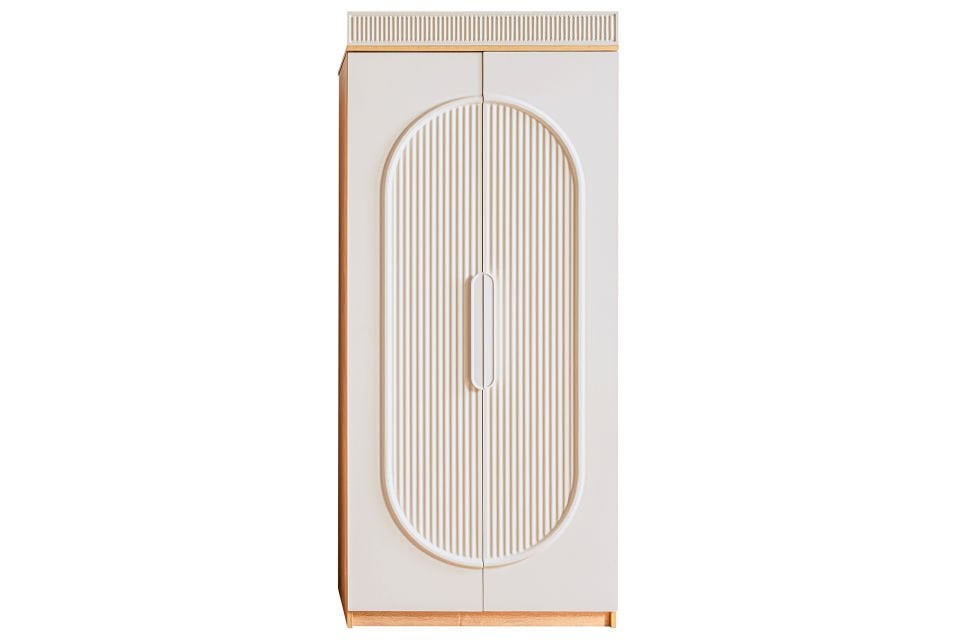 Athena 2 Kapaklı Dolap, Ceviz -Krem