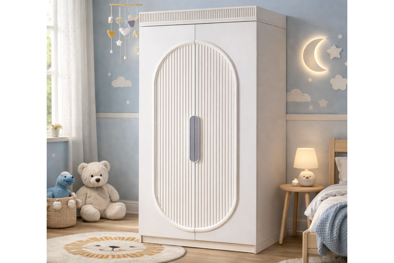 Athena 2 Kapaklı Dolap - Gri