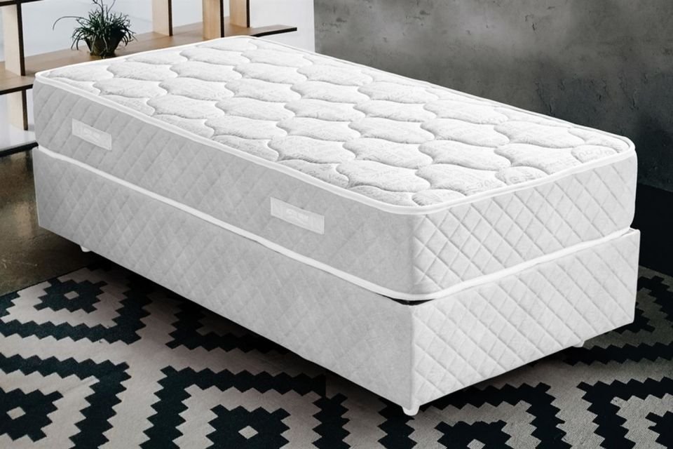 Deluxe Ortopedik Yaylı Yatak Beyaz - 120x200