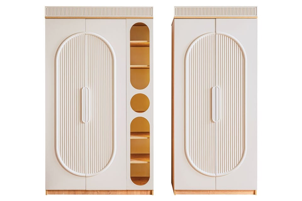 Athena Bebek Odası Takımı, Ceviz - Krem