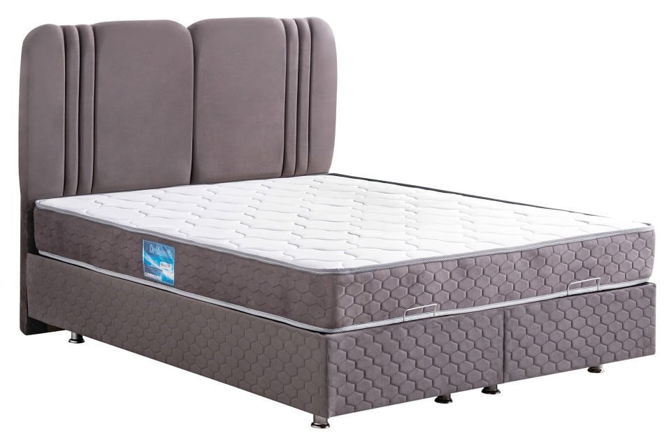 Paul Baza Başlık Orthosoft Yatak Seti 150 x 200 - Antrasit