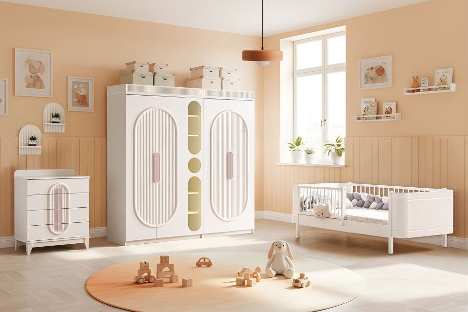 Athena Çocuk Odası Takımı - Pembe