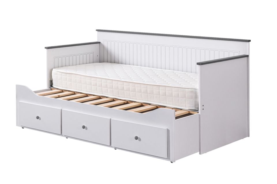 Marmaris Divan Karyola + Soft Yatak - Antrasit