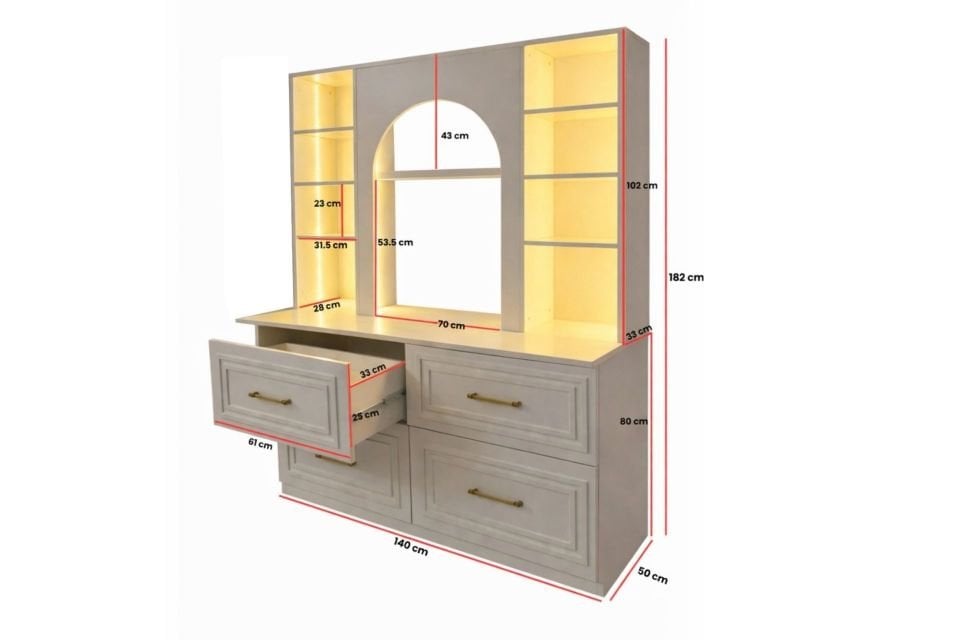 Marsilya LED Aydınlatmalı Kahve Köşesi