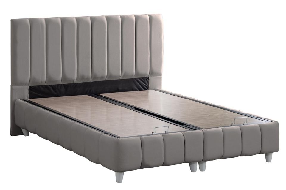 Narva Baza Başlık Seti 180 x 200 - Gri