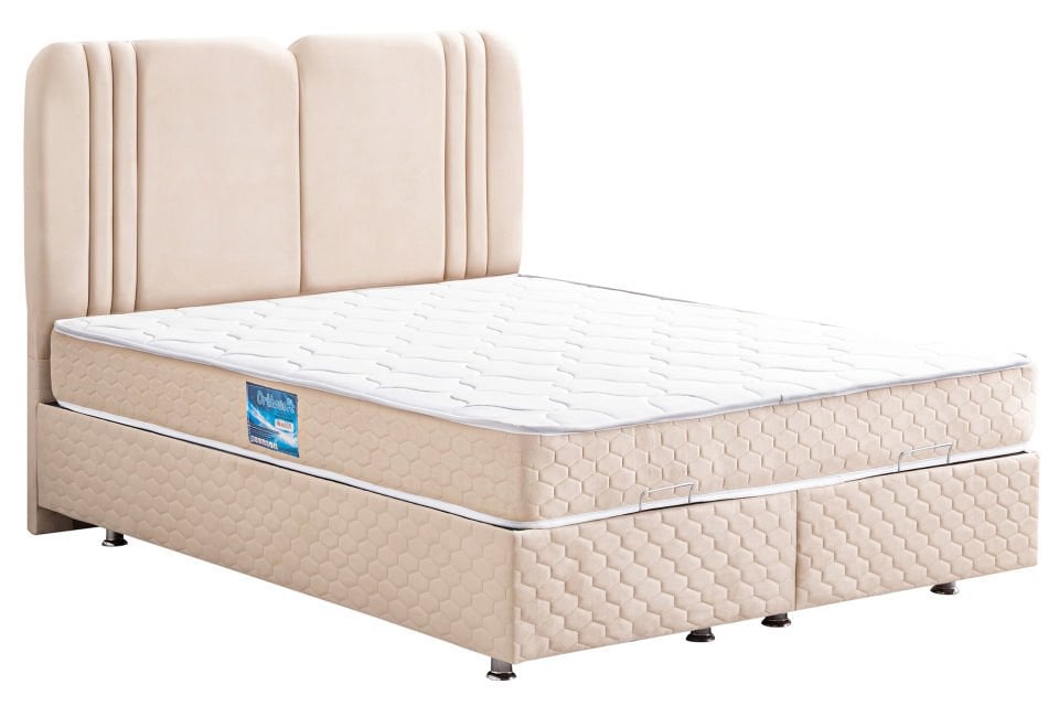 Paul Baza Başlık Orthosoft Yatak Seti 150 x 200 - Krem