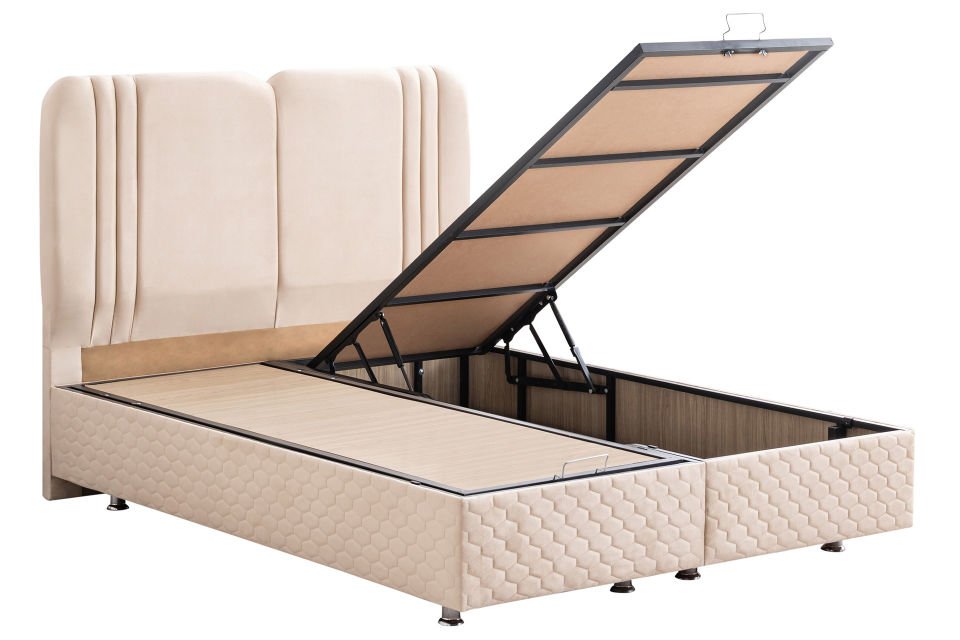 Paul Baza Başlık Orthosoft Yatak Seti 150 x 200 - Krem