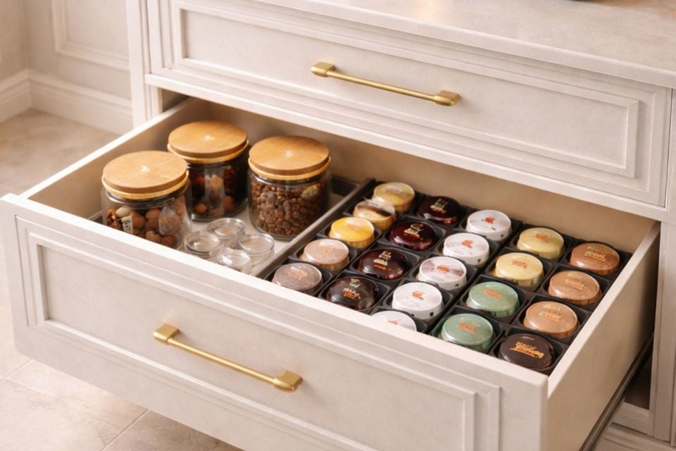 Valencia Solo LED Aydınlatmalı Kahve Köşesi