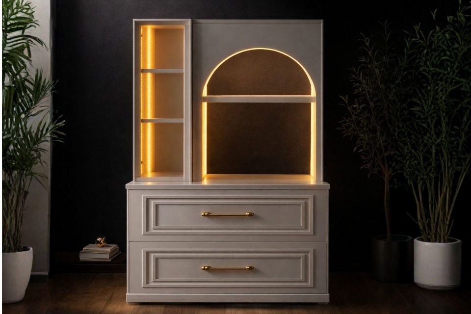 Valencia Solo LED Aydınlatmalı Kahve Köşesi