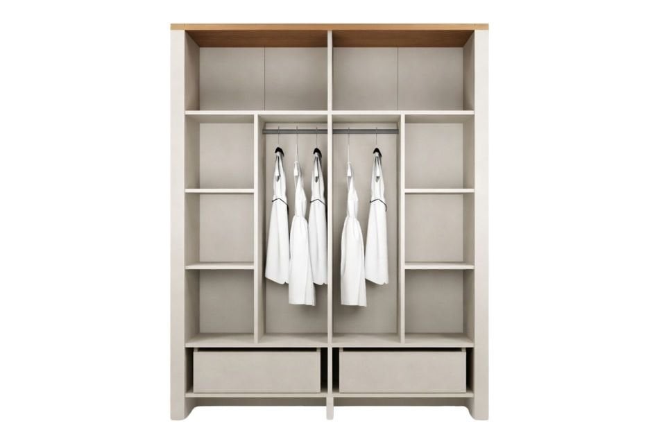 Lucca 4 Kapaklı Dolap