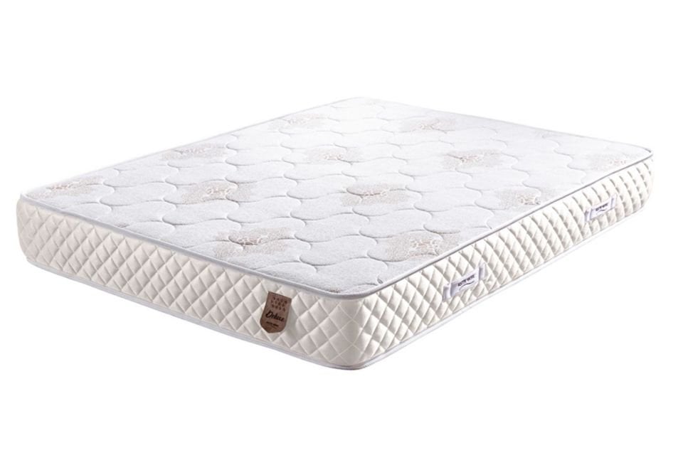 Deluxe Ortopedik Yaylı Yatak Krem - 140x190