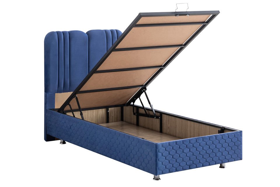 Paul Baza Başlık Orthosoft Yatak Seti 90 x 190 - Lacivert