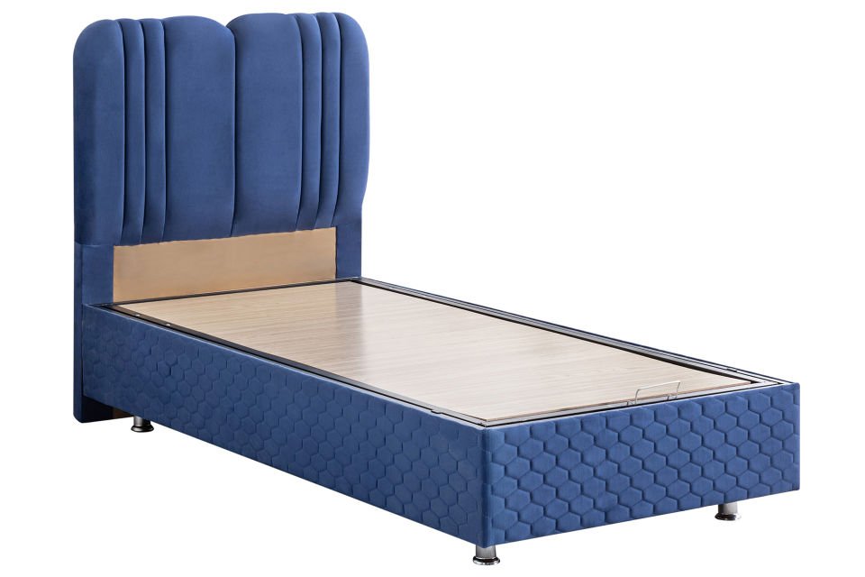 Paul Baza Başlık Orthosoft Yatak Seti 90 x 190 - Lacivert