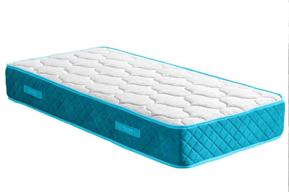 Deluxe Ortopedik Yaylı Yatak Turkuaz - 90x190