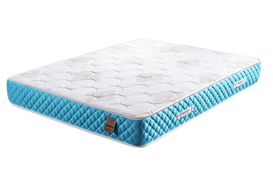 Deluxe Ortopedik Yaylı Yatak Turkuaz - 150x200