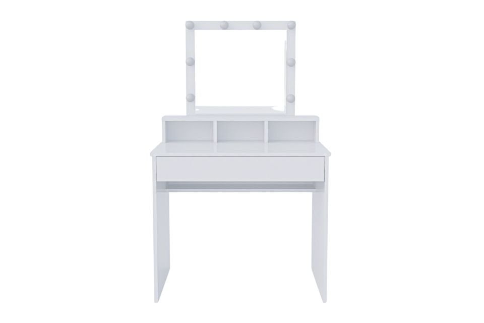 Luna Aynalı Çekmeceli Makyaj Masası