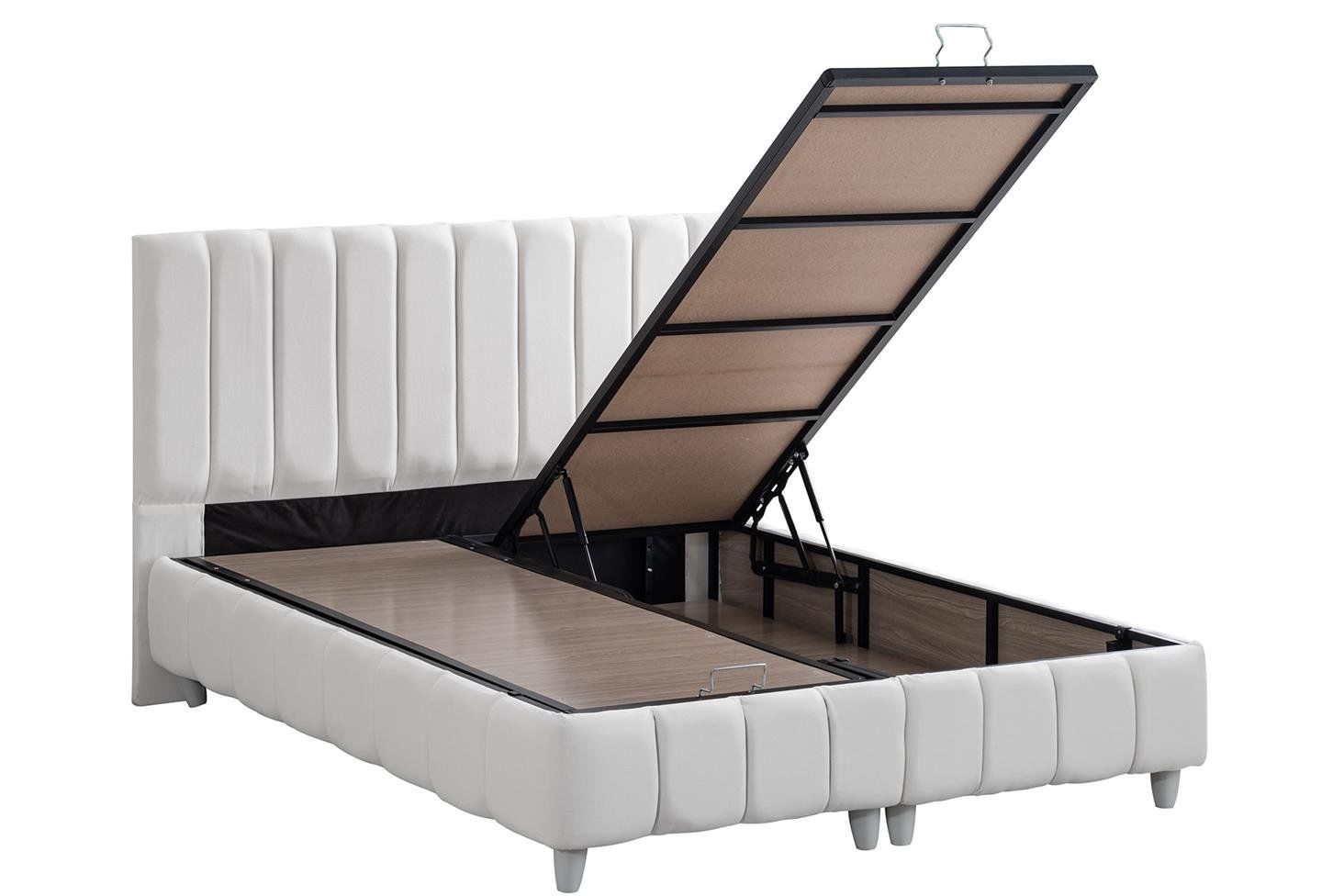 Narva Baza Başlık Seti 90 x 200 - Beyaz