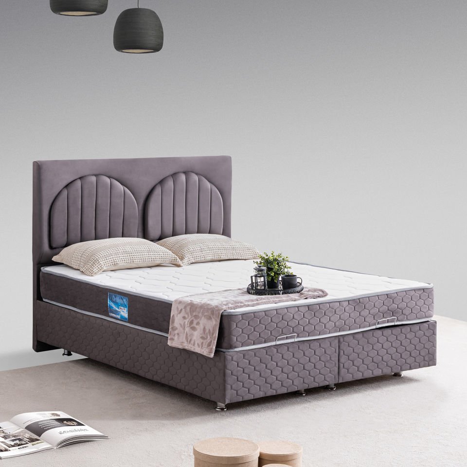 Walter Baza Başlık Orthosoft Yatak Seti 150 x 200 - Antrasit