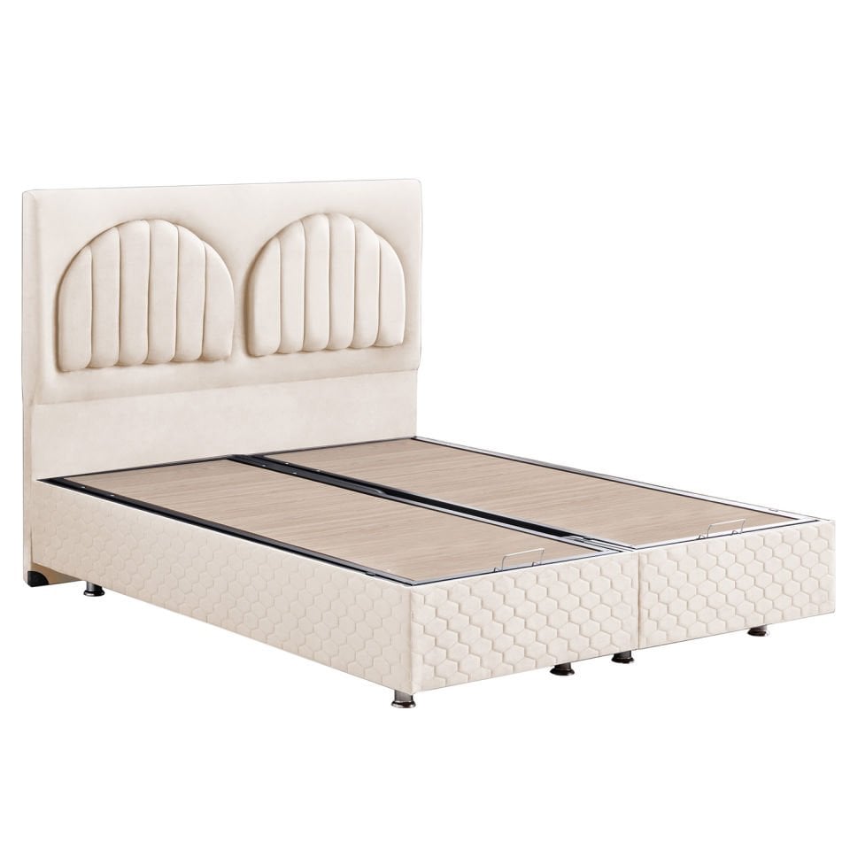 Walter Baza Başlık Orthosoft Yatak Seti 160 x 200 - Krem