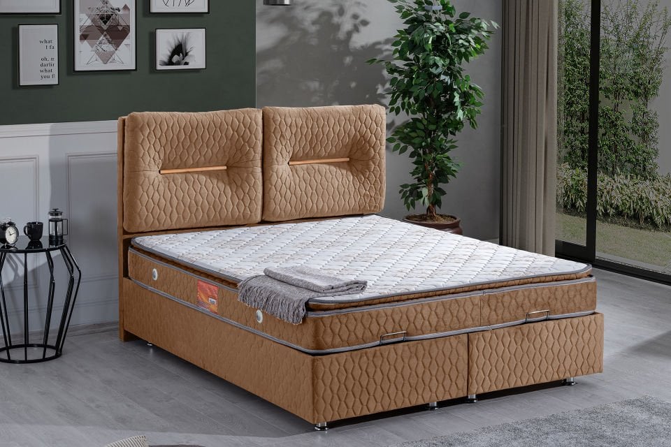 Astra Baza Başlık Real Pedli Yatak Seti