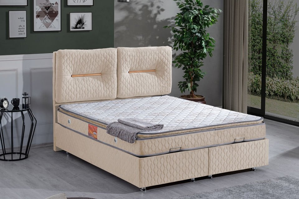 Astra Baza Başlık Real Pedli Yatak Seti