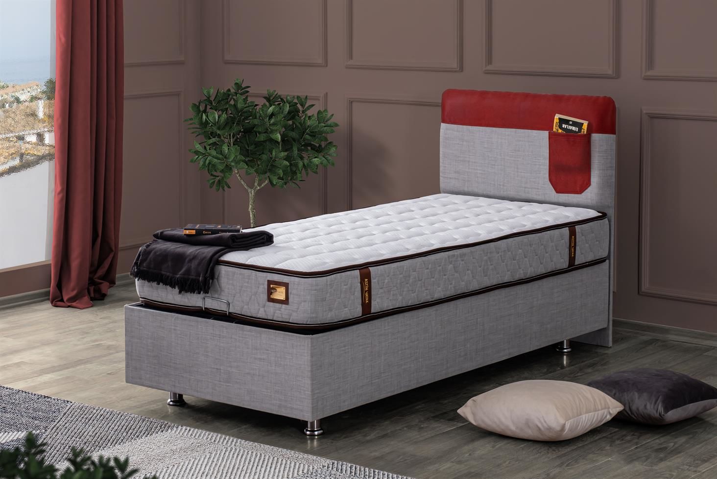 Flora Baza Başlık Flora Yatak Seti