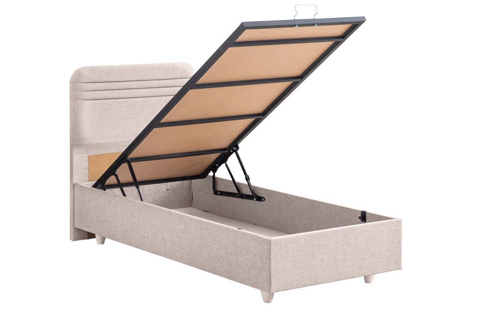 Mila Baza Başlık Orthosoft Yatak Seti 90 x 200 - Krem