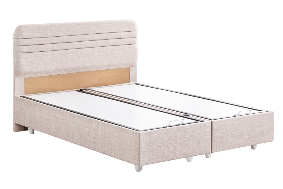 Mila Baza Başlık Orthosoft Yatak Seti 150 x 200 - Krem