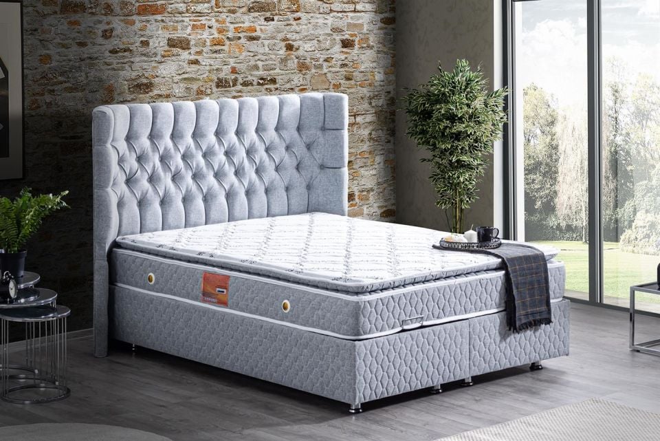 Napoli Baza Başlık Real Pedli Yatak Seti