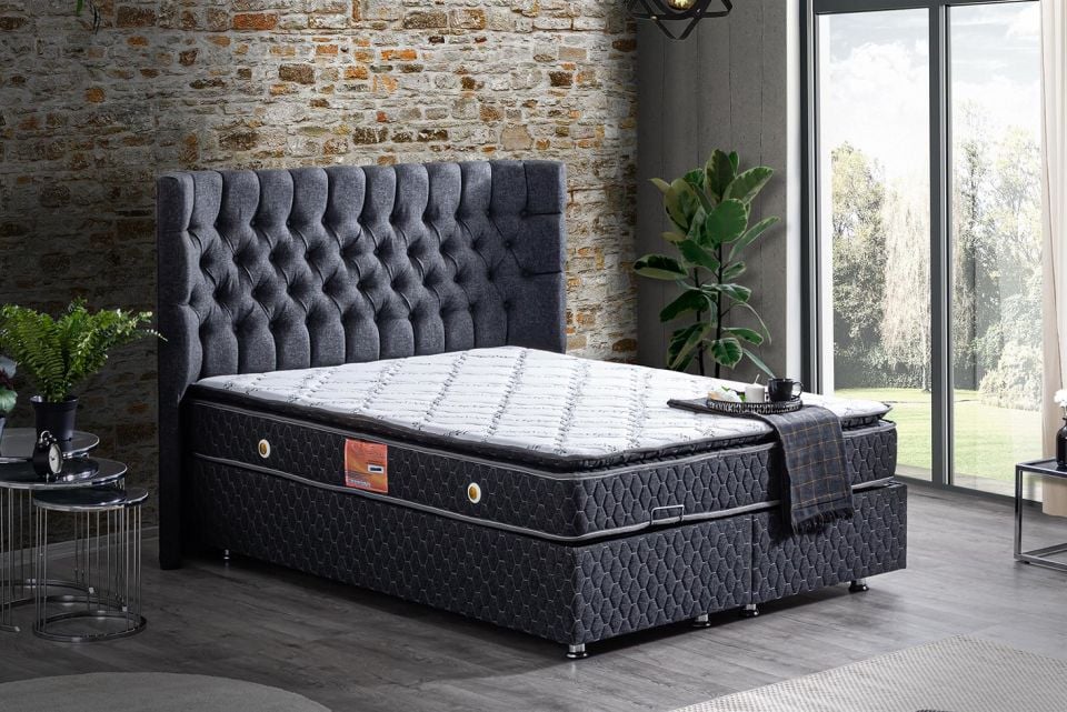 Napoli Baza Başlık Real Pedli Yatak Seti