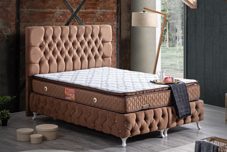 Roma Baza Başlık Real Pedli Yatak Seti