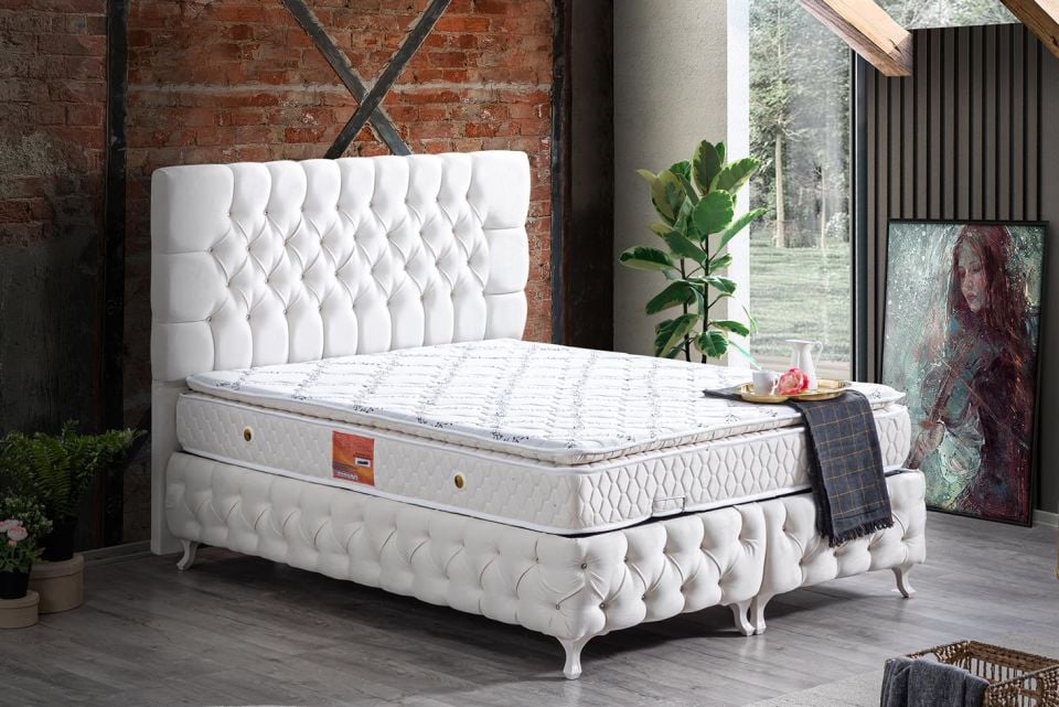 Roma Baza Başlık Real Pedli Yatak Seti